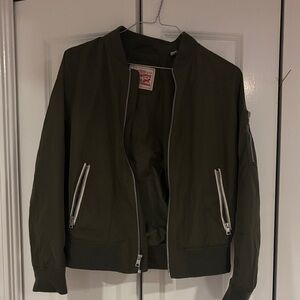 Levi's Olive Green Bomber Jacket